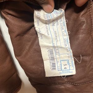 Compagnia leather jacket size  medium large